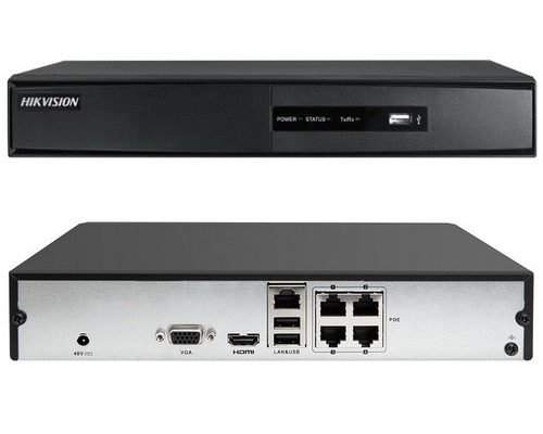 Hikvision DS-7104NI-Q1/4P/M 4 Kanal PoE li NVR Kayıt Cihazı