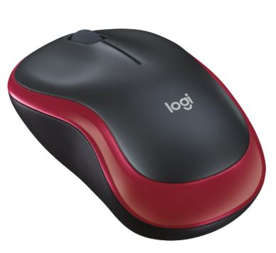LOGITECH M185 KIRMIZI KABLOSUZ OPTIK MOUSE