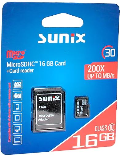 SUNİX MİCRO SD 16GB CARD