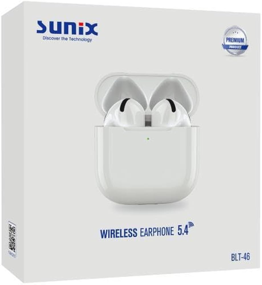 Sunix Bluetooth 5.4 Kulakiçi Bluetooth Kulaklık BLT-46