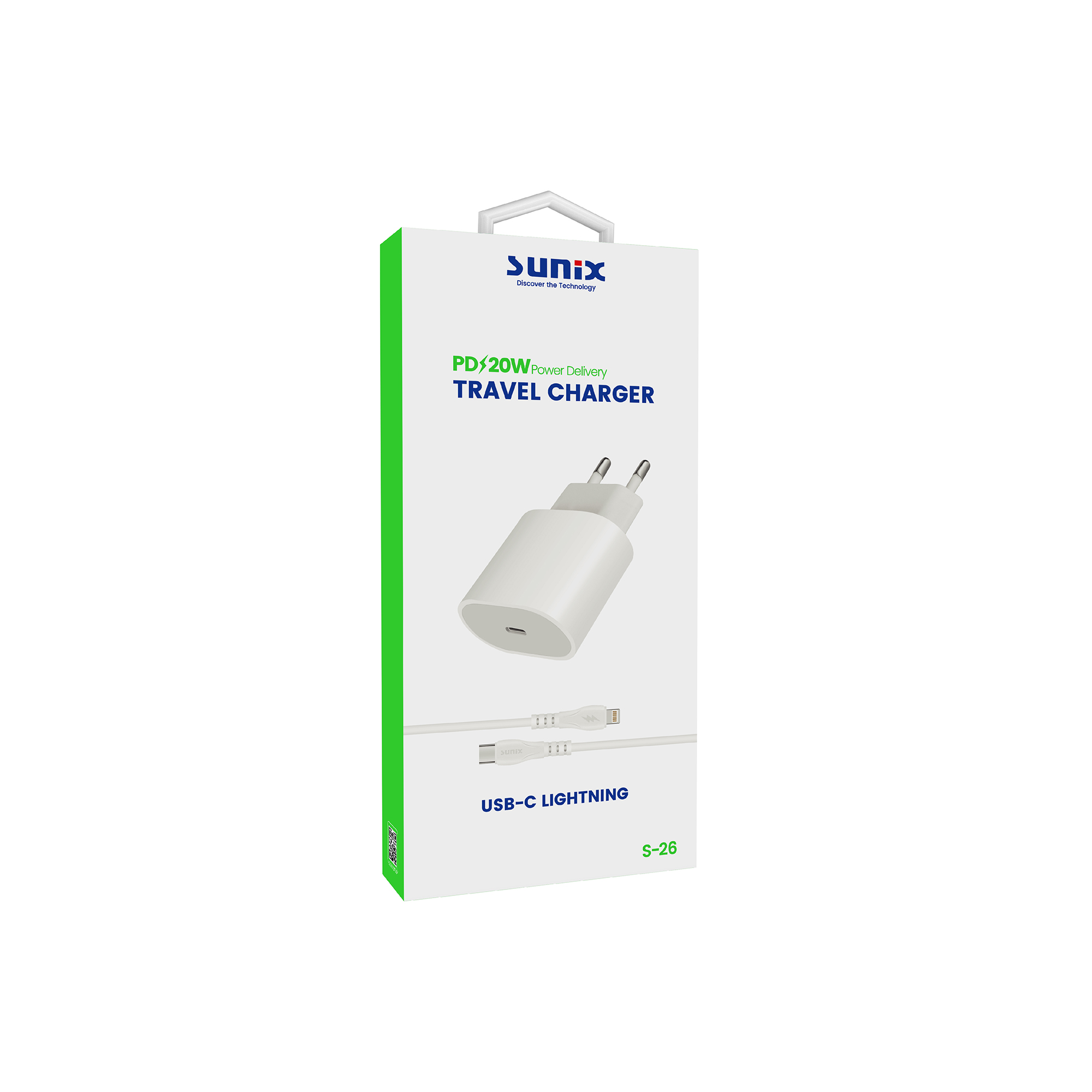 Sunix Iphone Set Sarj S26 Usb-C Lightning